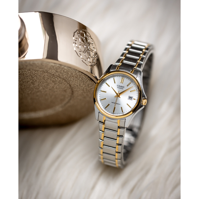 CASIO LTP-1183G-7A WOMEN'S WATCH (zd516c) + BOX