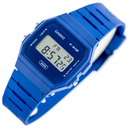 CASIO MEN'S WATCH F-91WB-2A1DF + BOX