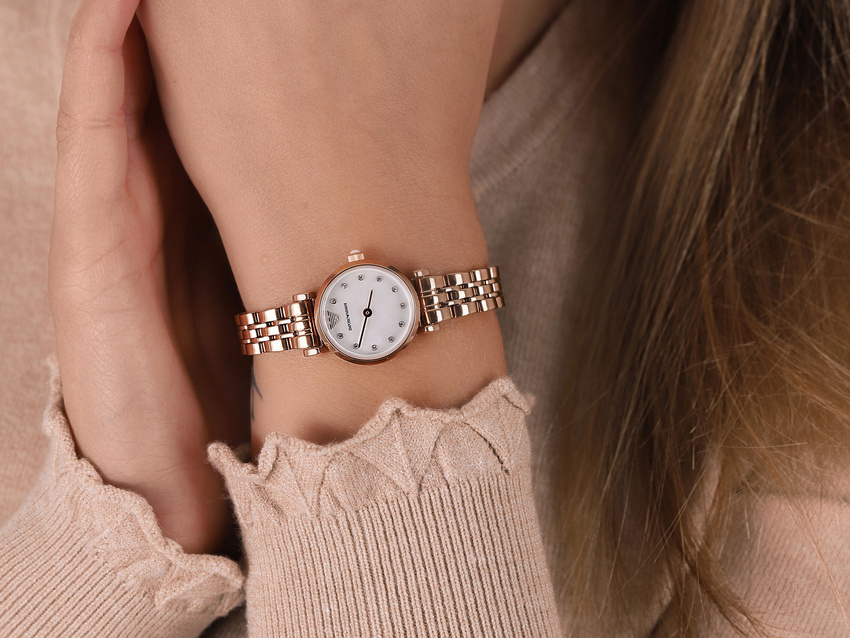 ZEGAREK DAMSKI EMPORIO ARMANI AR11203 - GIANNI T-BAR (zi548a)