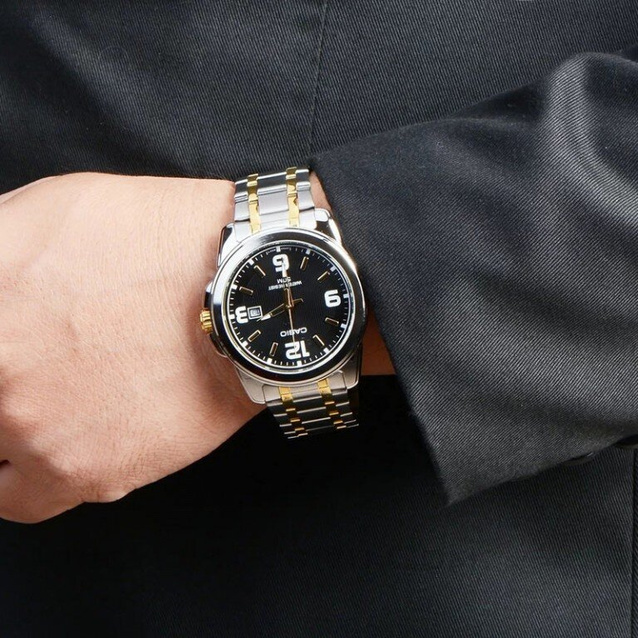 CASIO MALE WATCH MTP-1314SG-1AVDF (zd024d) + BOX