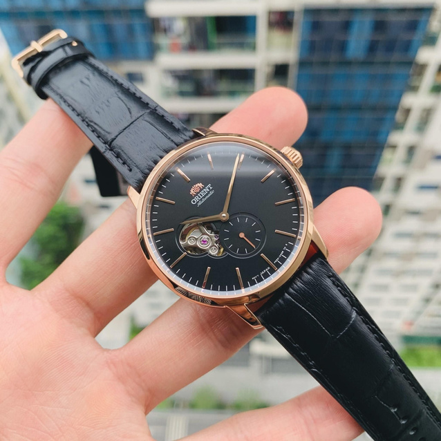 Zegarek Męski Orient Open Heart Automatic RA-AR0103B10B + BOX