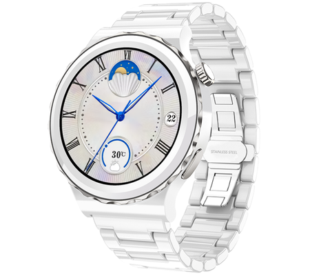 SMARTWATCH FOR WOMEN Rubicon RNCE92 - CONNECTIONS, CERAMIC (sr038c)