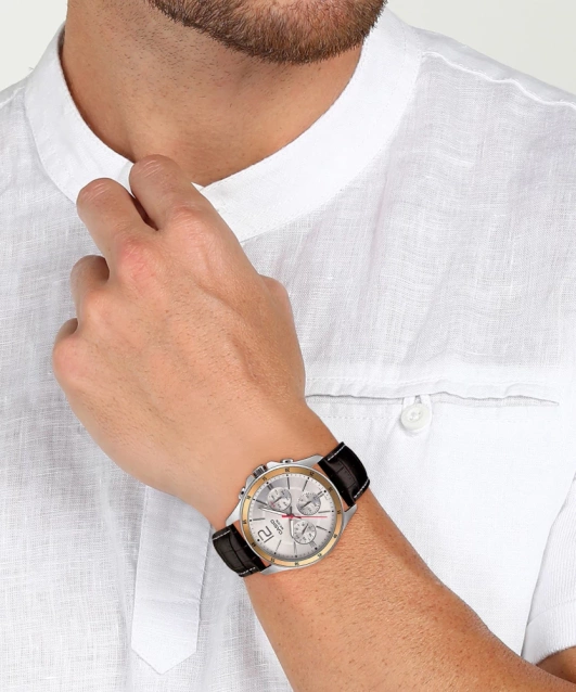 CASIO MEN'S WATCH MTP-1374L-7AVDF (zd064a) + BOX