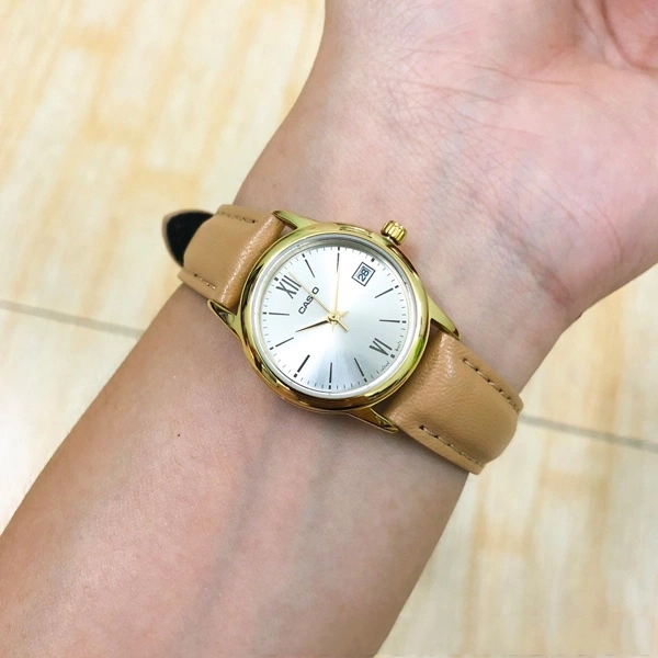 CASIO LTP-V002GL-7B3UDF WOMEN'S WATCH (zd584h) + BOX