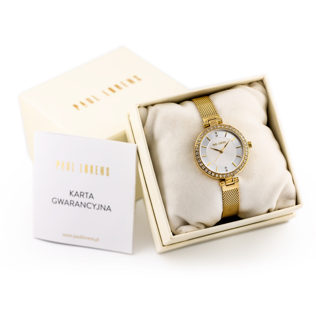 PAUL LORENS WOMEN'S WATCH - PL10995B-3D1 (zg546c) + BOX