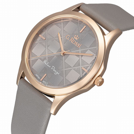 ZEGAREK DAMSKI G. ROSSI -  G.R10513A-1B3  (zg715j) + BOX