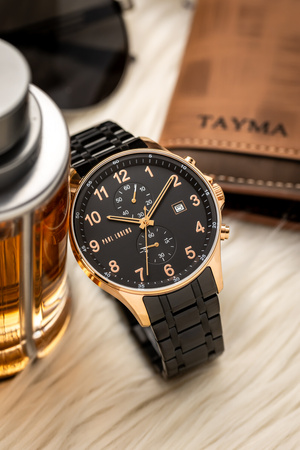 ZEGAREK MĘSKI PAUL LORENS - PL20002B-1A4 (zg383b) + BOX