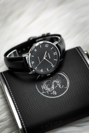 ZEGAREK MĘSKI CASIO  MTP-VT03L-1B + BOX