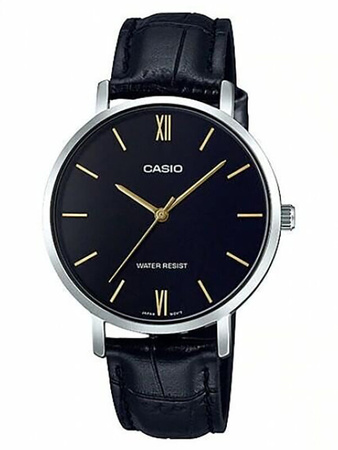 ZEGAREK MĘSKI CASIO MTP-VT01L-1B + BOX (zd165g) 