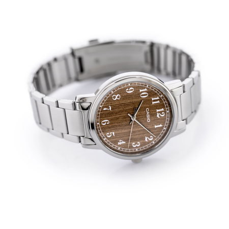 CASIO MEN'S WATCH MTP-E145D-5B2 (zd196a) + BOX