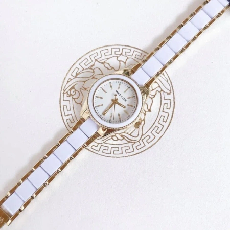 Anne Klein Gold-Tone WOMEN'S WATCH AK-3212WTGB + BOX