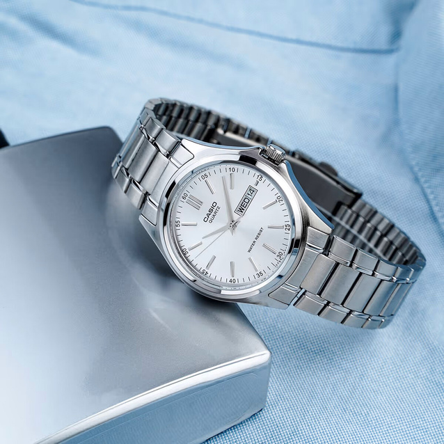 CASIO MALE WATCH MTP-1239D-7ADF - MULTIDATA (zd040a) + BOX