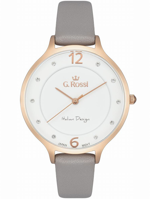 ZEGAREK DAMSKI G. ROSSI G.R10411A-3B4 NA PASKU (zg714h) + BOX