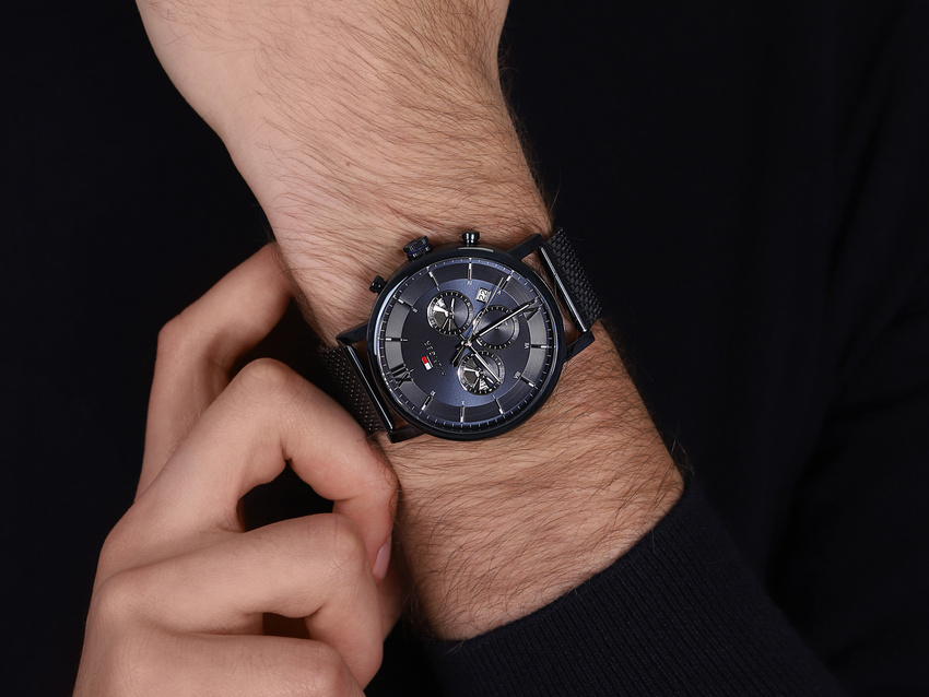 ZEGAREK MĘSKI TOMMY HILFIGER 1710397 EVAN (zf033c) + BOX