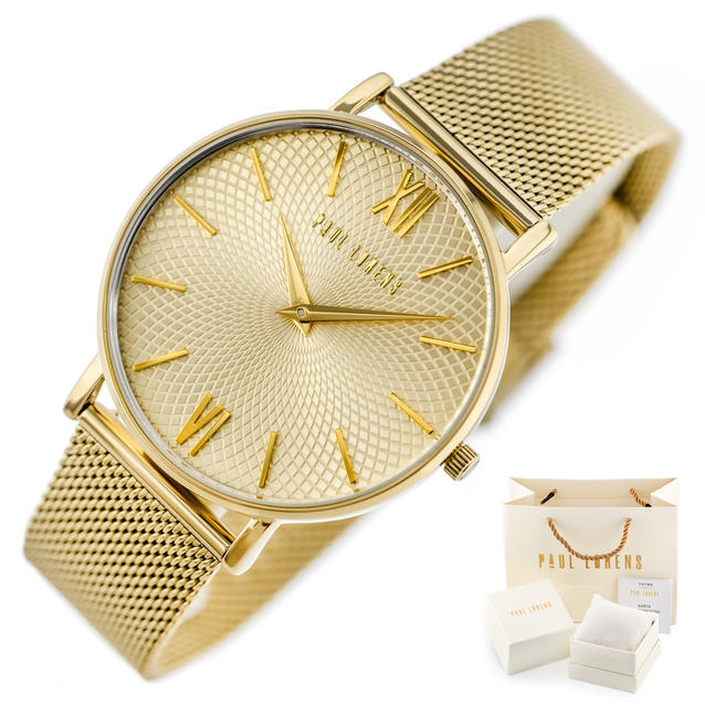 PAUL LORENS WOMEN'S WATCH - PL11989B7-4D1 (zg520c) + BOX