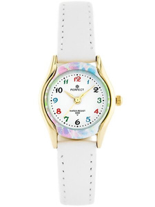 CHILDREN'S WATCH PERFECT LP223-04 - COMMUNION - white / color ring (zp800b) + BOX