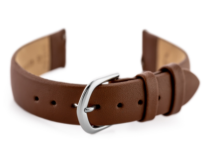 BISSET BS-213 leather watch strap - 16mm