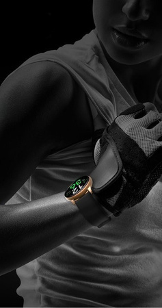 SMARTWATCH MĘSKI G. Rossi G.RSWSF1-1A1-1 black + dodatkowy PASEK (sg003e)