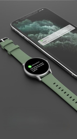 SMARTWATCH UNISEX G. Rossi SW015-3 silver (sg010c)