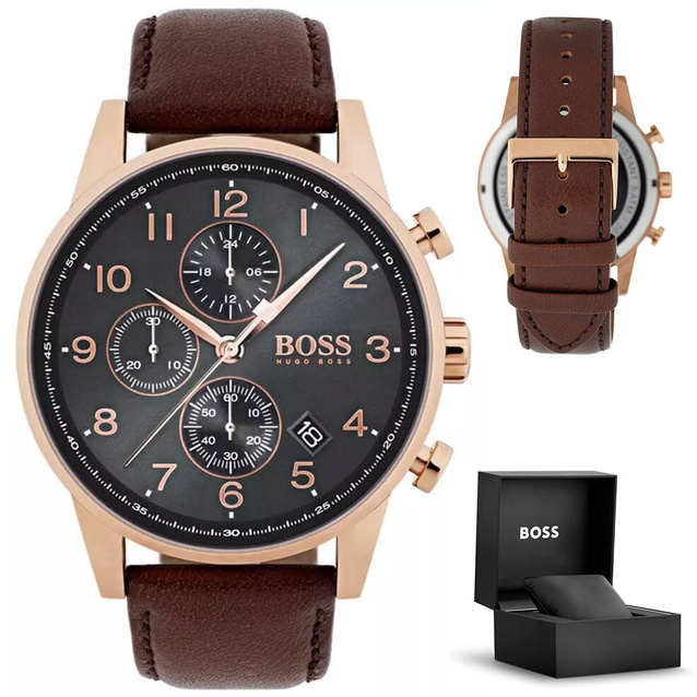 HUGO BOSS MEN'S WATCH 1513496 - NAVIGATOR (zh010b)