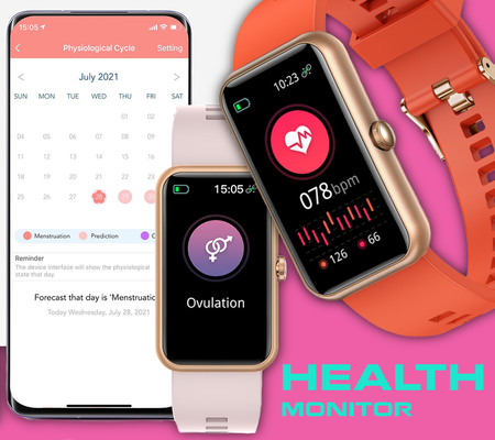 SMARTWATCH UNISEX Rubicon RNCE83 - CIŚNIENIOMIERZ (sr032c)