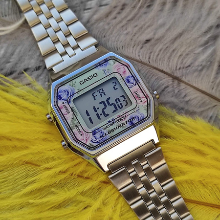 ZEGAREK DAMSKI CASIO LA680WA-2C (zd631i) + BOX