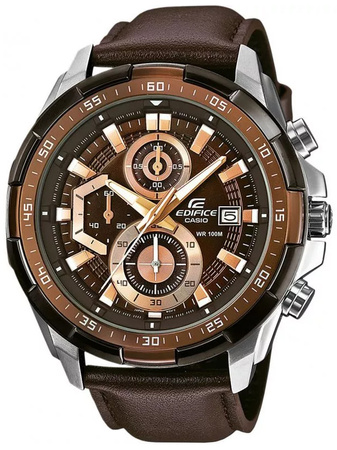 CASIO EDIFICE MEN'S WATCH EFR-539L-5AVUDF + BOX