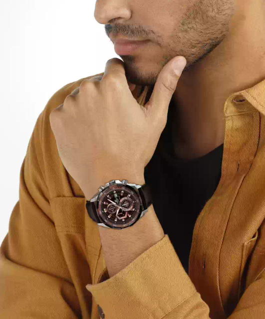 CASIO EDIFICE MEN'S WATCH EFR-539L-5AVUDF + BOX