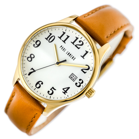 PAUL LORENS MALE WATCH - PL20016A-4B2 (zg380d) + BOX