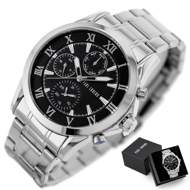 PAUL LORENS MALE WATCH - PL3844B2-1C1 (zg363a) + BOX
