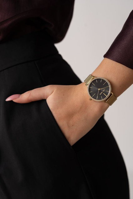 PAUL LORENS WOMEN'S WATCH - PL12894B-1D1 (zg553a) + BOX