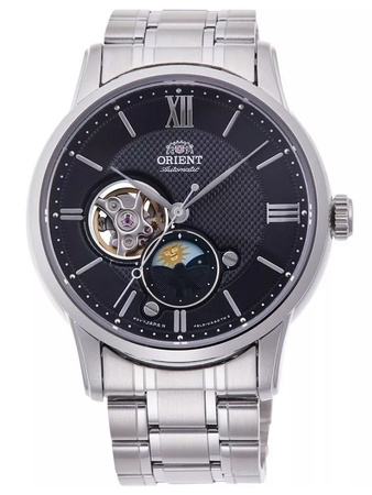 Zegarek Męski Orient Classic Sun & Moon RA-AS0008B10B + BOX