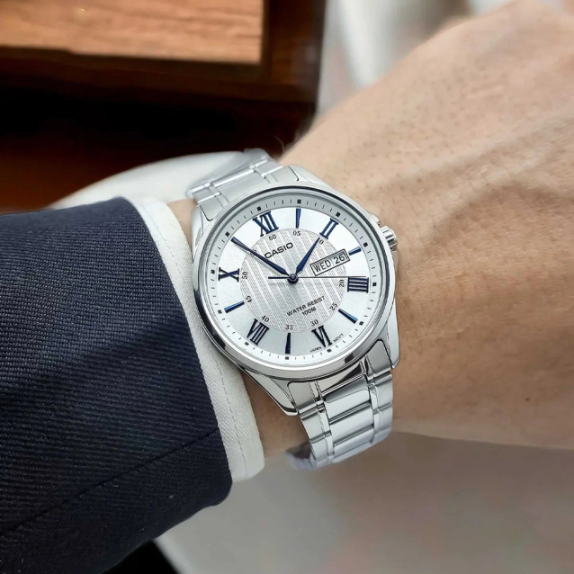 ZEGAREK MĘSKI CASIO MTP-1384D-7A2 (zd108b) + BOX