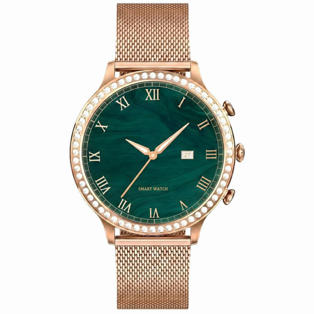 SMARTWATCH DAMSKI GRAVITY GT5-5 - DODATKOWY PASEK (sg043e)