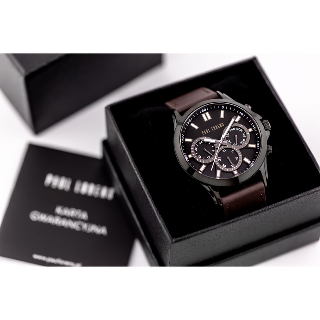 PAUL LORENS MALE WATCH - PL8071A2-1B2 (zg373c) + BOX