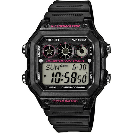ZEGAREK MĘSKI CASIO AE-1300WH-1A2VEF  (zd146f) + BOX