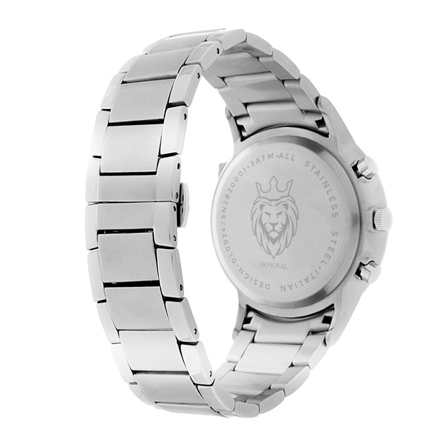 MEN'S DONOVAL WATCHES CHRONOSTAR DL0025 - CHRONOGRAPH + BOX (zdo004b)