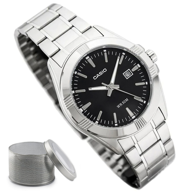 CASIO MEN'S WATCH MTP-1308D-1AV (zd177a) + BOX