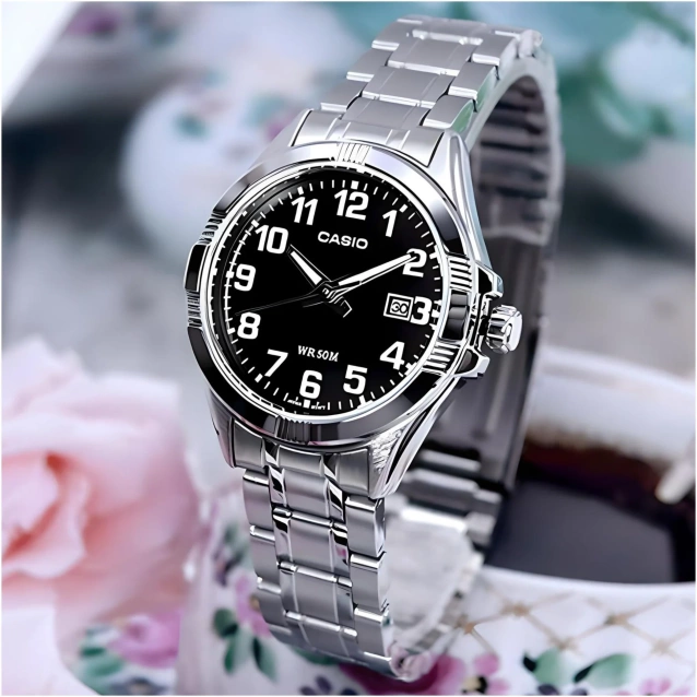 ZEGAREK DAMSKI CASIO LTP-1308D-1B (zd605a) + BOX