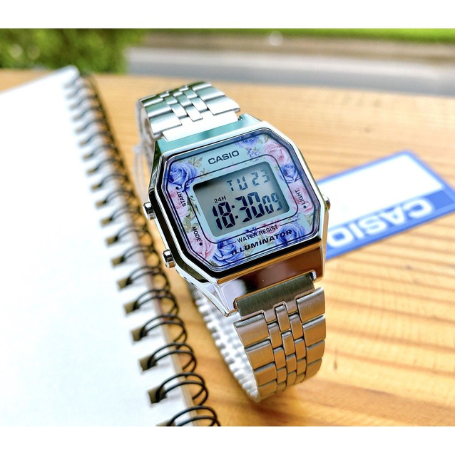 ZEGAREK DAMSKI CASIO LA680WA-2C (zd631i) + BOX