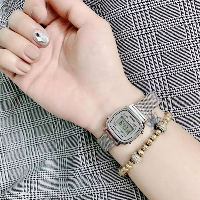 Zegarek Damski Casio Retro Vintage LA670WEM-7DF + BOX