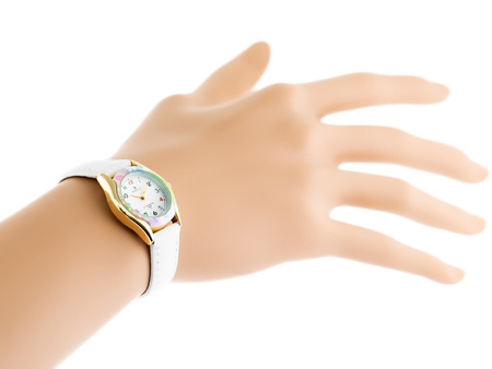 CHILDREN'S WATCH PERFECT LP223-04 - COMMUNION - white / color ring (zp800b) + BOX