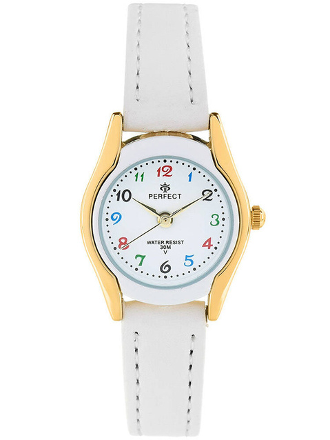 PERFECT LP223-01COMMUNITY CHILD'S WATCH - white + BOX