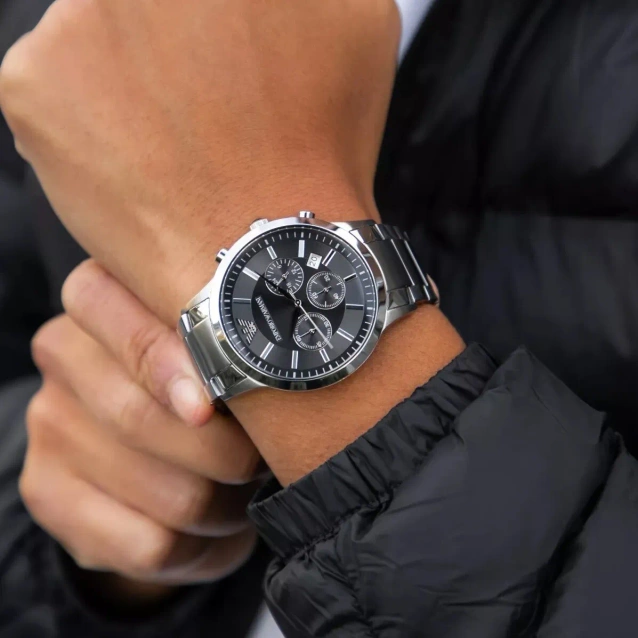 ZEGAREK MĘSKI EMPORIO ARMANI AR2460 - RENATO (zi002a)