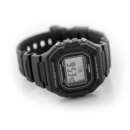 CASIO MEN'S WATCH W-218H-1A + BOX