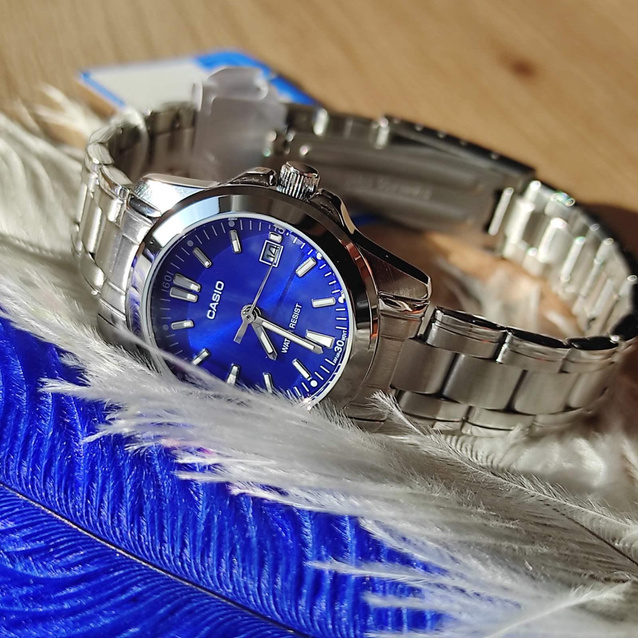 Zegarek Damski Casio LTP-1215A-2A2DF + BOX