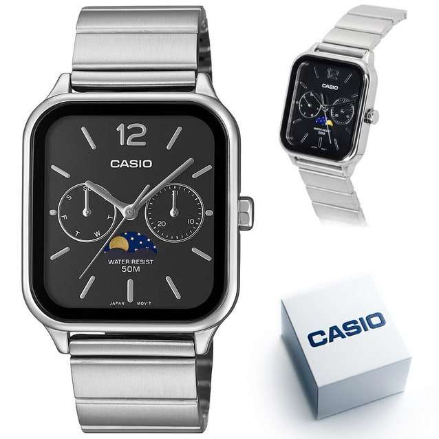 CASIO MTP-M305D-1A MEN'S WATCH + BOX