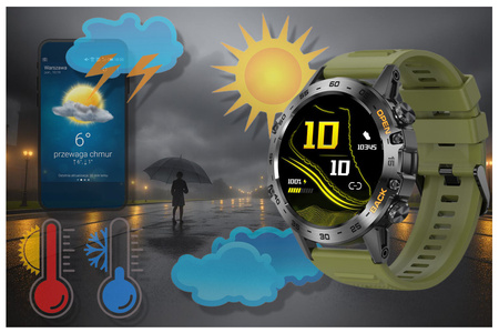 SMARTWATCH MĘSKI GRAVITY GT9-12 - WYKONYWANIE POŁĄCZEŃ, CIŚNIENIOMIERZ (sg021l)