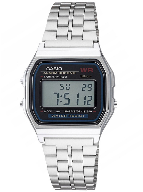 ZEGAREK MĘSKI CASIO A159W-N1DF - KLASYKA (zd168a) + BOX