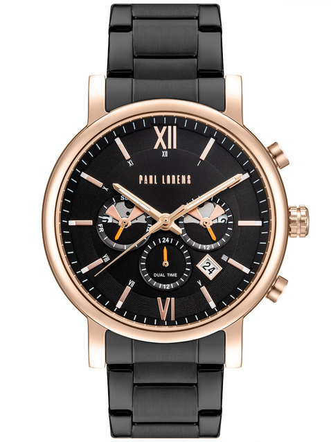 PAUL LORENS MALE WATCH - PL20017B-1A4 (zg386d) + BOX